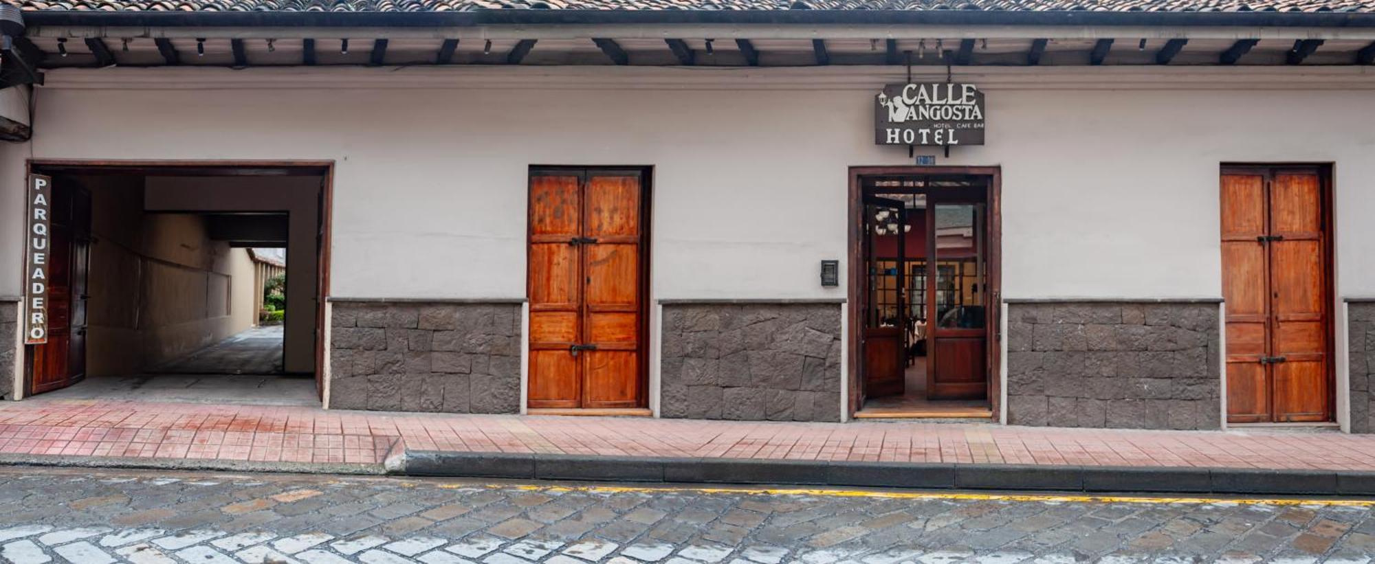 Hotel Calle Angosta Cuenca Exterior foto